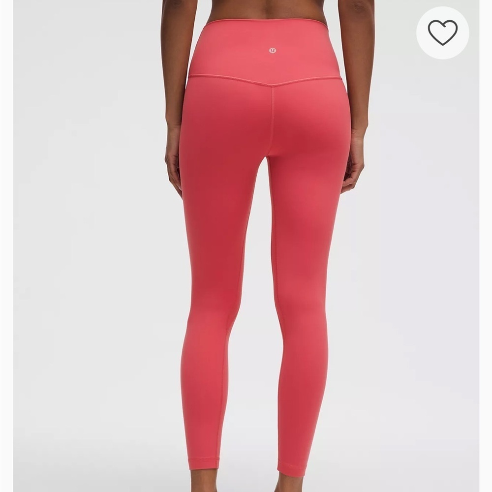 Lululemon align double lined leggings GUAVA PINK